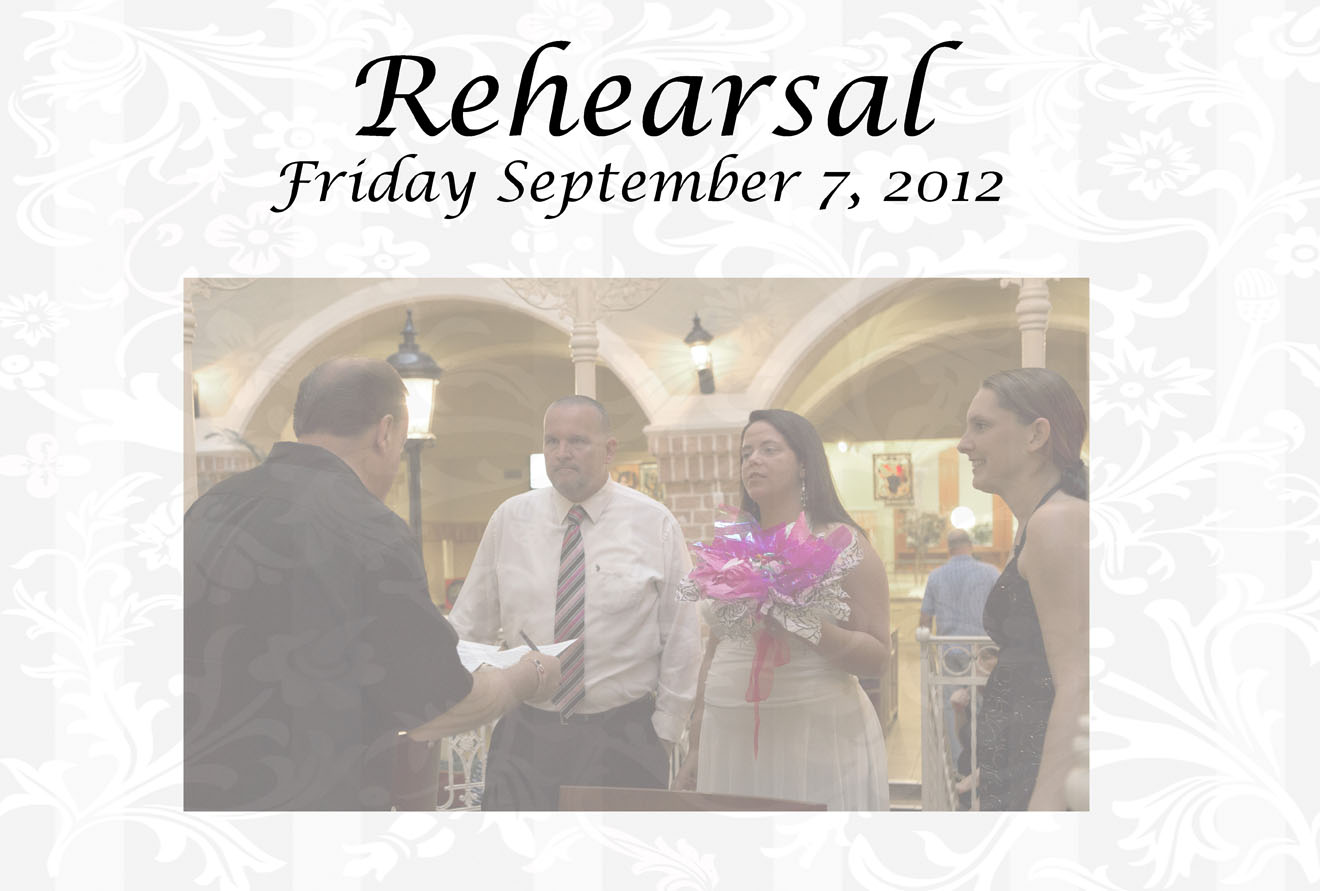 2012-09-07 Lonnie & Brandi Wedding Rehearsal